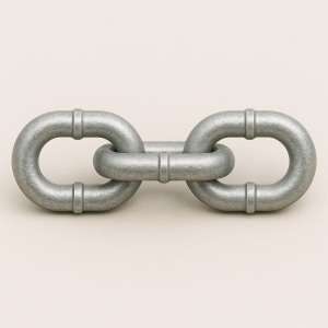 Цепь круглозвенная с буртиком Б2-13х52 в наличии в Иркутске