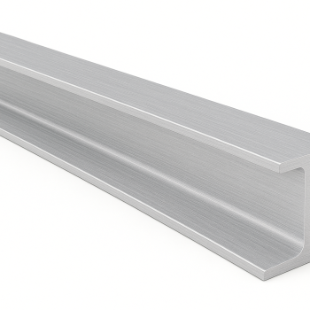 Двутавр алюминиевый неравнополочный 100х34х5 мм АМц ГОСТ 29303-92 в наличии в Иркутске