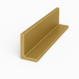 Латунный профиль Г-образный 10 мм ЛС59-1 в наличии в Иркутске