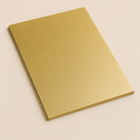 Латунный лист мягкий 0,5х600х1500 мм Л63 ГОСТ 2208-2007