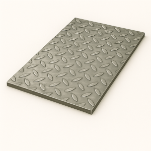 Лист стальной рифленый 2,5х1250х2500 мм ромб Ст3сп в наличии в Иркутске