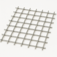 Нержавеющая сварная сетка 20х20х5 мм 12X18H9