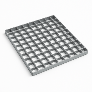 Решетчатый настил SP 34х38/30х2 1000х1000 мм в наличии в Иркутске