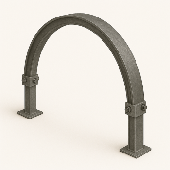 Арочная податливая крепь 4 стойки КМП-A4 СПВ-27 в наличии в Иркутске