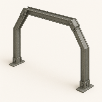 Трапециевидная податливая крепь 3 стойки КМП-Т3 СВП-17 в наличии в Иркутске