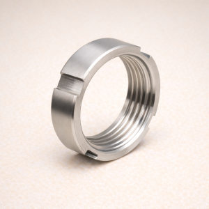 Гайка шлицевая AISI 304 DIN 11851 DN 10 в наличии в Иркутске