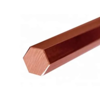 Медный шестигранник 10 мм М001 ГОСТ 1535-2016