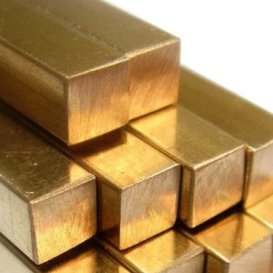 Латунный квадрат прессованный 14х14 мм ЛС59-1В ГОСТ 2060-2006 в наличии в Иркутске