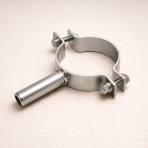 Хомут со стержнем AISI 304 DN 125 в наличии в Иркутске