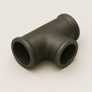 Чугунный тройник двухраструбный с фланцевым отводом 125х80 мм ГОСТ ISO 2531-2012 в наличии в Иркутске