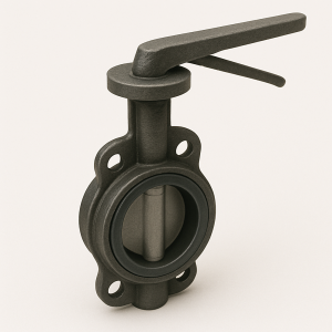 Затвор чугунный дисковый регулирующий ДУ 250 РУ 10 ГОСТ 25923-89 в наличии в Иркутске