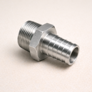 Конический штуцер приварной AISI 304 DIN 11851 104х2 мм в наличии в Иркутске