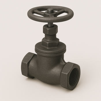 Вентиль чугунный угловой 1 1/2 РУ 16 в наличии в Иркутске