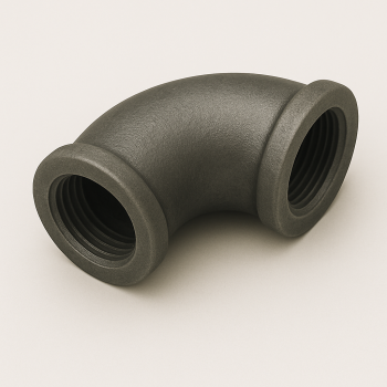 Чугунный отвод 1000 мм 45° раструб-гладкий конец ГОСТ 5525-88 в наличии в Иркутске