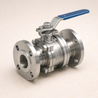 Кран шаровой фланцевый AISI 304 1"
