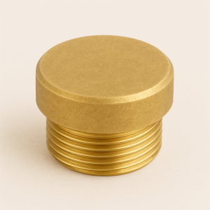 Заглушка латунная ДУ 40 НР в наличии в Иркутске