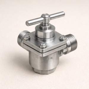 Кран пробковый 3-х ходовой ВР/ВР/ВР AISI 316L DN 25 в наличии в Иркутске