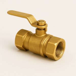 Латунный кран конусный проходной муфтовый ДУ 32 РУ 10 ГОСТ 15527-2004 в наличии в Иркутске